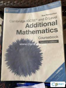 Cambridge IGCSE and O Level Additional Mathematics Coursebook