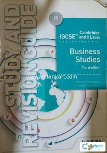 Cambridge IGCSE and O Level Business Studies
