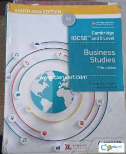 Cambridge IGCSE and O Level Business Studies book