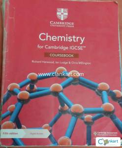 Cambridge IGCSE chemistry coursebook +shipping charges