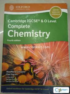 Cambridge IGCSE chemistry fourth edition for O'level