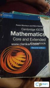 Cambridge IGCSE mathmatics core and extended
