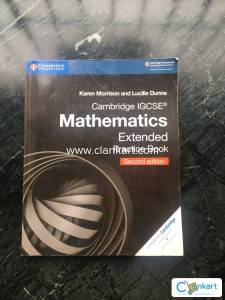 Cambridge I GCSE mathematics extended practice book 2nd addition