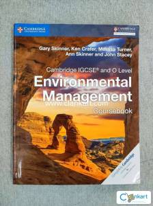 Cambridge Igcse(r) and O Level Environmental Management