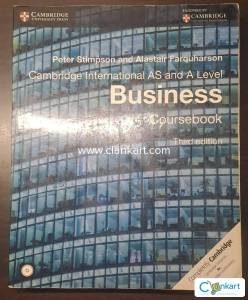 Cambridge International AS and A Level Business Coursebook