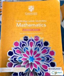Cambridge Learners Book 7 Maths for Grade 6