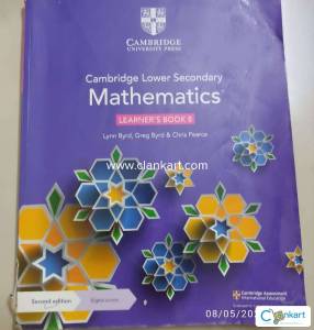 Cambridge Lower Secondary Math Learner's Book 8