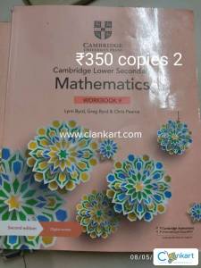 Cambridge Lower Secondary Mathematics 9 class second edition