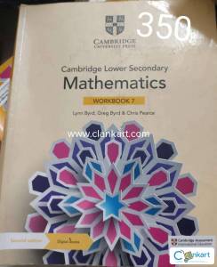 Cambridge -Lower Secondary Mathematics Work book 7 second edition