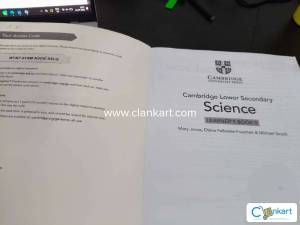 Cambridge Lower Secondary Science Learner's Book 9