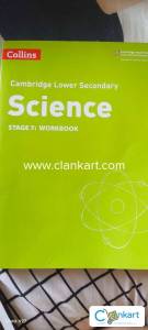 Cambridge Lower Secondary Science workbook for class 6