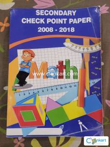 Cambridge Secondary check point paper 2008-2018 Math