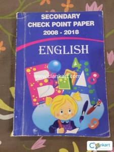 Cambridge Secondary check point papers 2008-2018 English