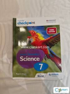 Cambridge checkpoint, lower secondary science 7 third edition
