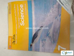 Cambridge checkpoint science course book