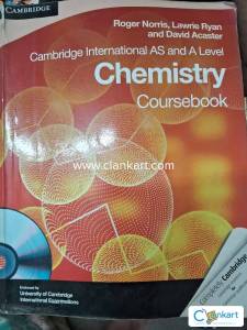 Cambridge international AS&A Chemistry text book