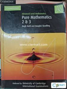 Cambridge international Pure Mathematics 2&3