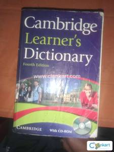 Cambridge learner's dictionary