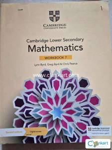 Cambridge lower secindary mathematic workbook stage 7