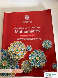 Cambridge lower secondary Mathematics Learners Book 9