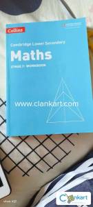 Cambridge lower secondary maths workbook for class 6 (unused book)