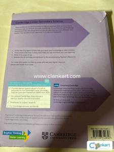 Cambridge lower secondary science workbook 8