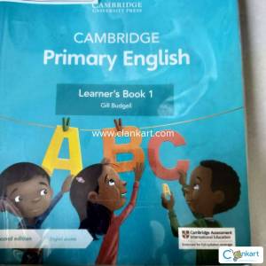Cambridge primary English learners book 1