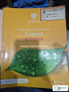 Cambridge science book class 6th