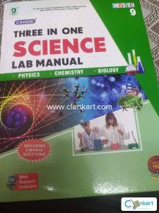 Candid three in one science lab manual for class 9