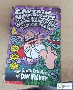 Captain Underpants Sixth Epic Novel