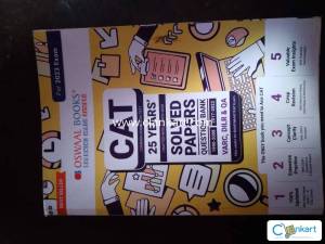 Cat exam oswaal book question bank