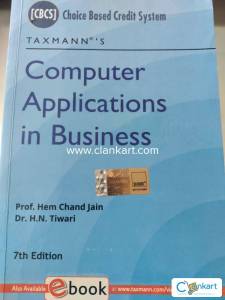 Cbcs Taxmann's computer applications in business 7th edition