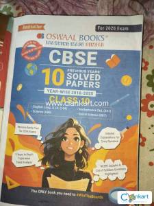 Cbse 10 previous year solved papers new edition 2026