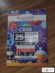 Cbse 25 combined sample questions papers for class 10 oswal books