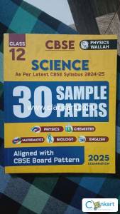 Cbse 30 sample paper for all subjects pw