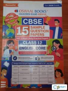 Cbse English sample paper english