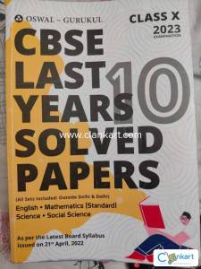 Cbse Last 10 years solved papers CLASS 10