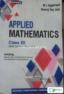 Cbse ML aggarwal applied math for class 12th