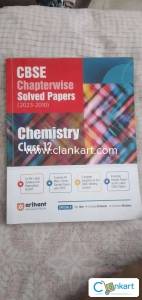 Cbse chapterwise solved papers chemistry class 12th Arihant