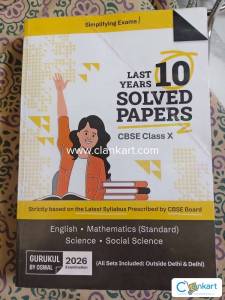 Cbse class 10 solved papers last 10 years