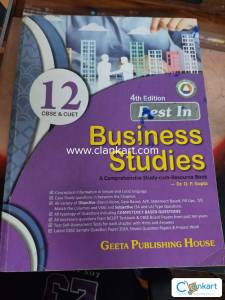 Cbse class 12 bst textbook