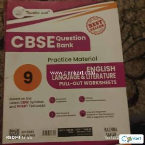 Cbse class 9 english Question bank practice material pullout worksheet