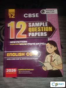 Cbse sample paper class 12th English
