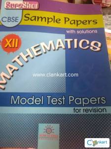 Cbse sample papers mathematics class 12 model test papers for revision