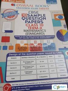 Cbse sample question paper mathematics class 10