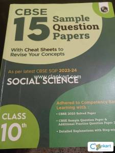 Cbse sample question paper social science class 10