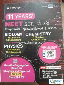 Cengage 11 years neet pyqs book