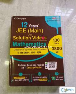 Cengage 12Year's JEE(Main)solved pyq (2013-2024), Mathematics