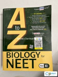 Cengage A-Z Biology for class XI