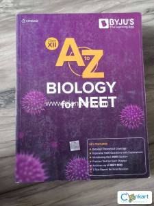 Cengage A TO Z BIOLOGY NEET for class 12(with DPP)